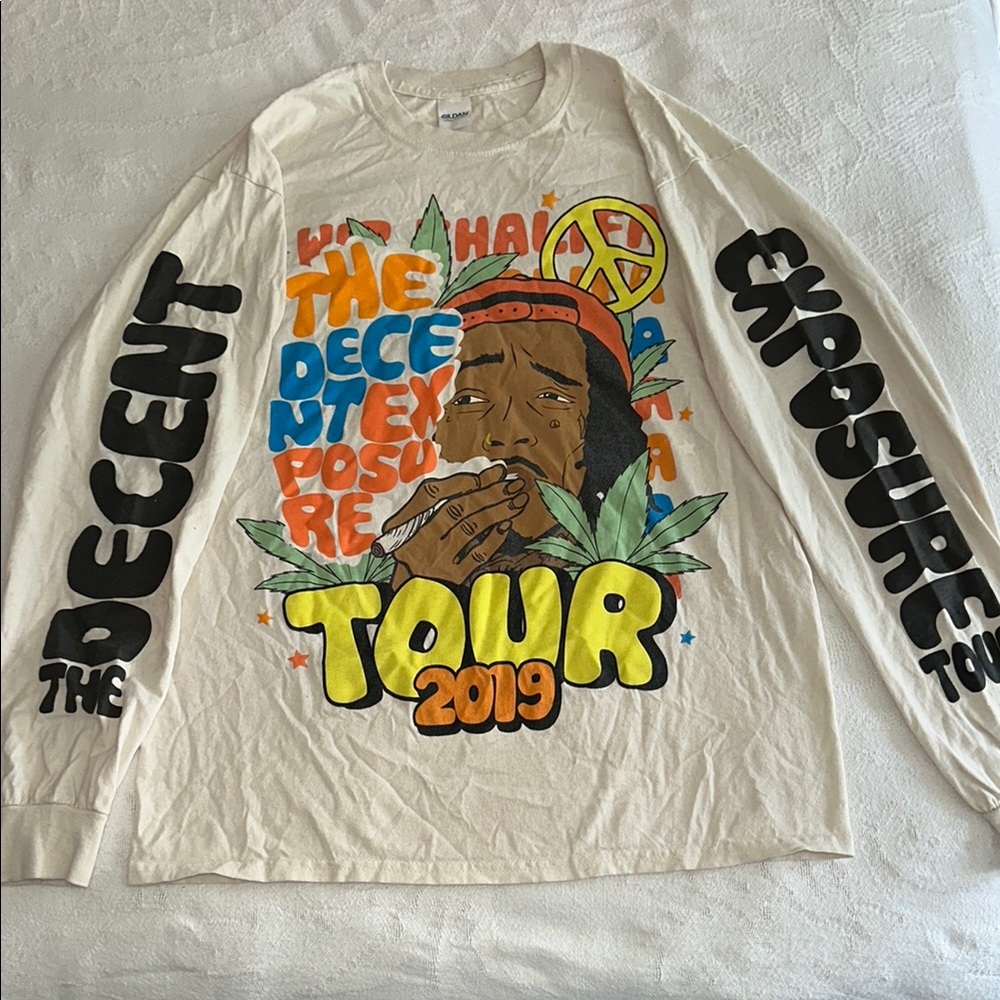 2019 Wiz Khalifa The Decent Exposure Concert Tour Long Sleeve Graphic top